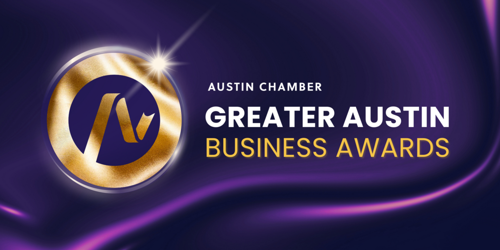 2025 Greater Austin Business Awards Banner