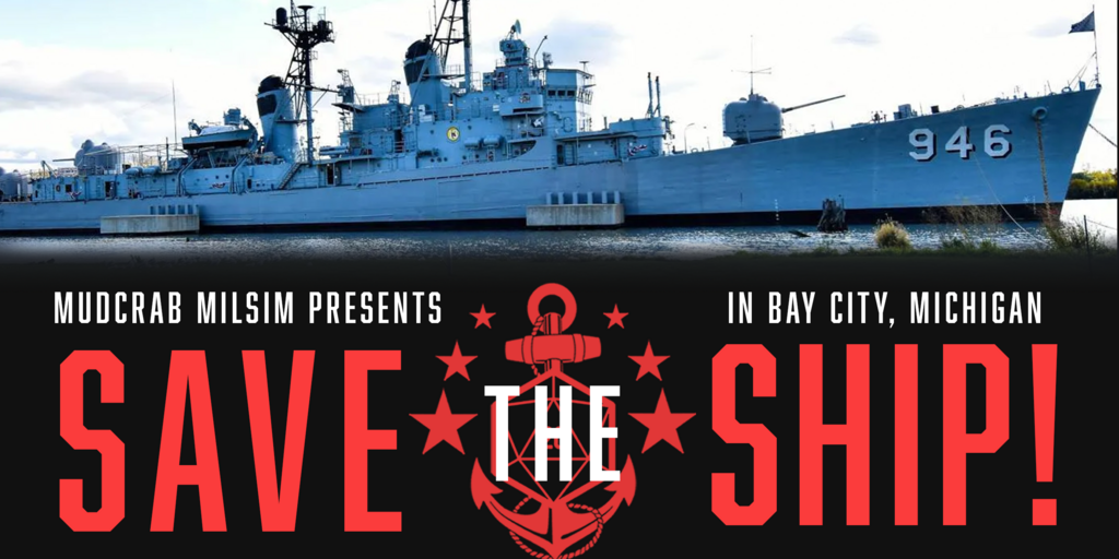 Save the Ships! Bay City 2026 Banner