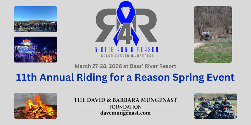 11th Annual Riding For A Reason Spring Event Banner