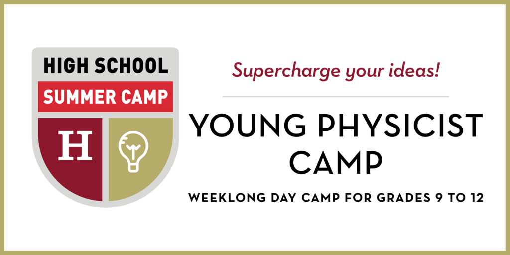Young Physicist Camp 2026 Banner
