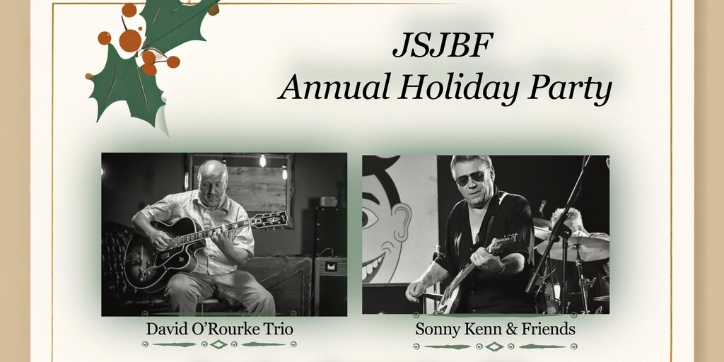 Jersey Shore Jazz & Blues Holiday Party  Banner