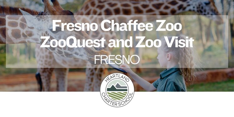 Fresno Chaffee Zoo, ZooQuest and Zoo Visit- Heartland Charter School