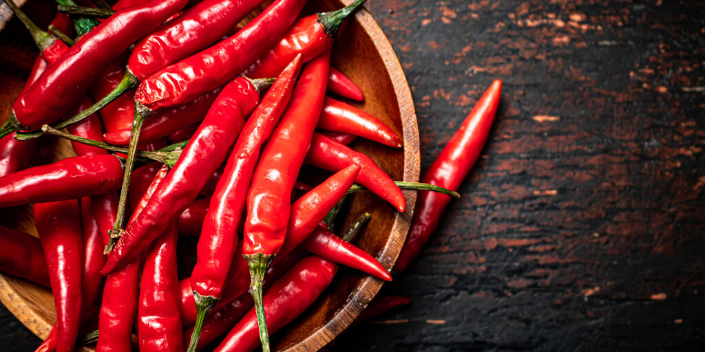 July Sprouting Project Dinner: Chili Pepper Banner