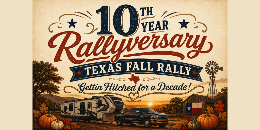 Grand Design Texas Fall Rally 2026 Banner