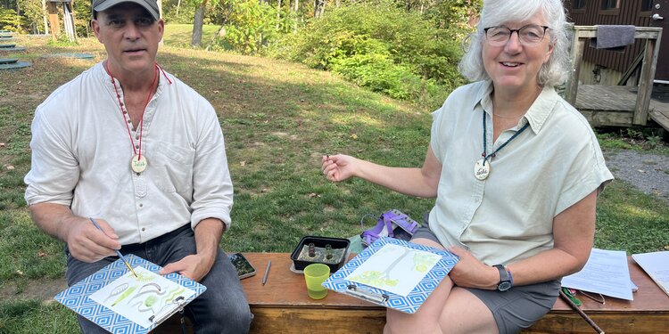 Nature Journaling with Buckthorn Ink