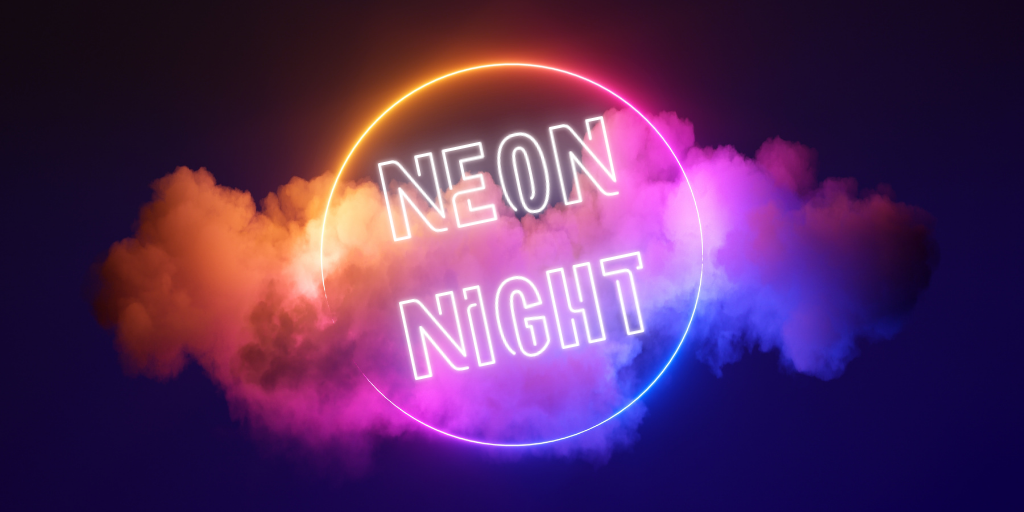 Neon Night Banner