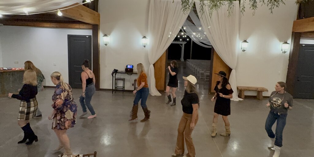 Learning How to Line Dace with Shyanne Banner