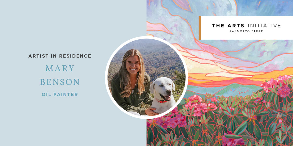 Mary Benson - February Artist in Residence Banner