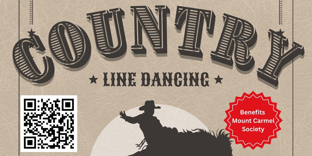 Country Line Dancing March 21, 2026 Banner