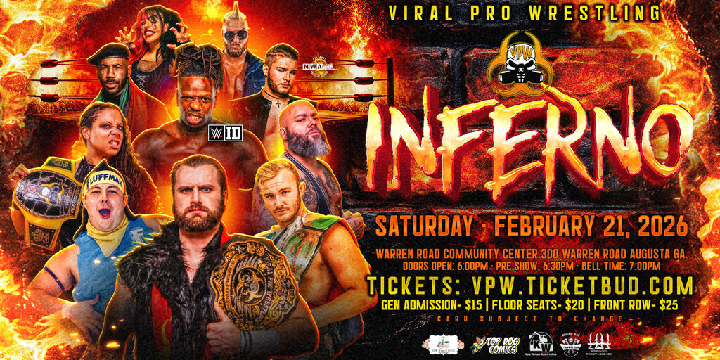Viral Pro Wrestling: Inferno Banner