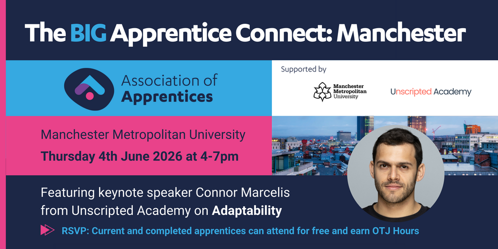 The BIG Apprentice Connect - Manchester Banner