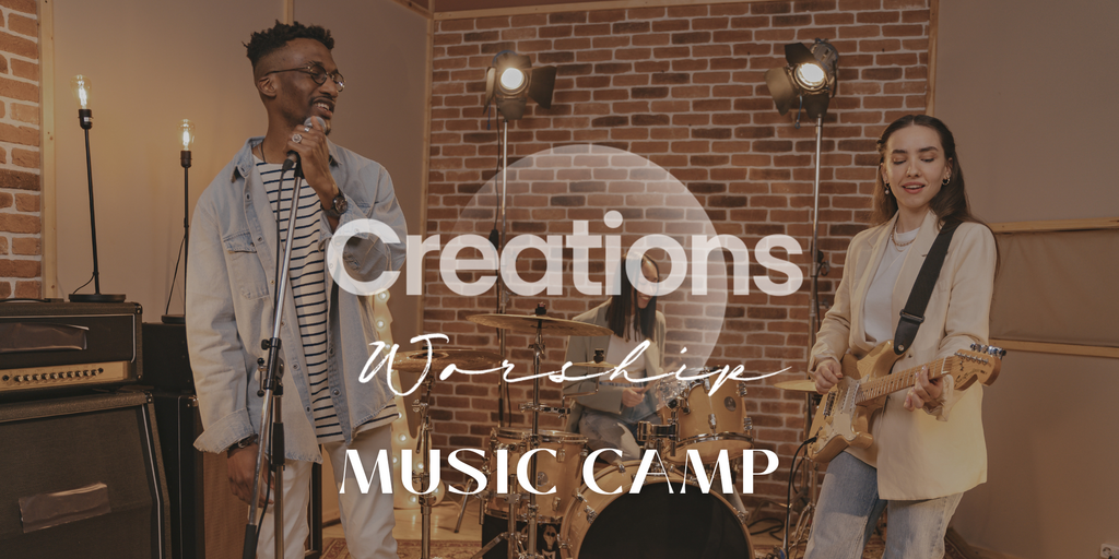 Creations Worship - Music Camp Banner