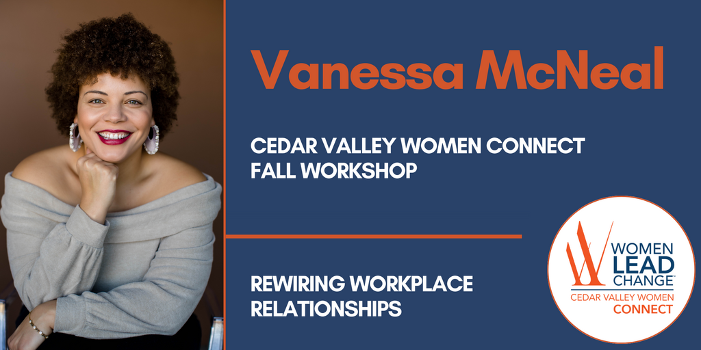 Cedar Valley Women Connect Workshop with Vanessa McNeal Banner