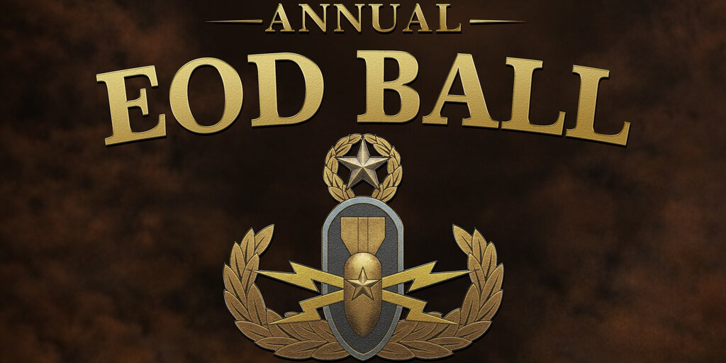 Annual Fort Hood EOD Ball Banner