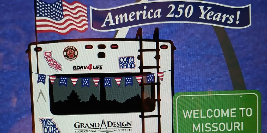 Grand Design Owners MO AMERICA Rally  Banner
