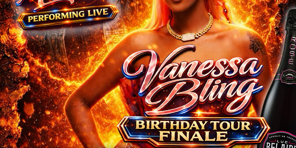 Vanessa Blings Birthday  Banner