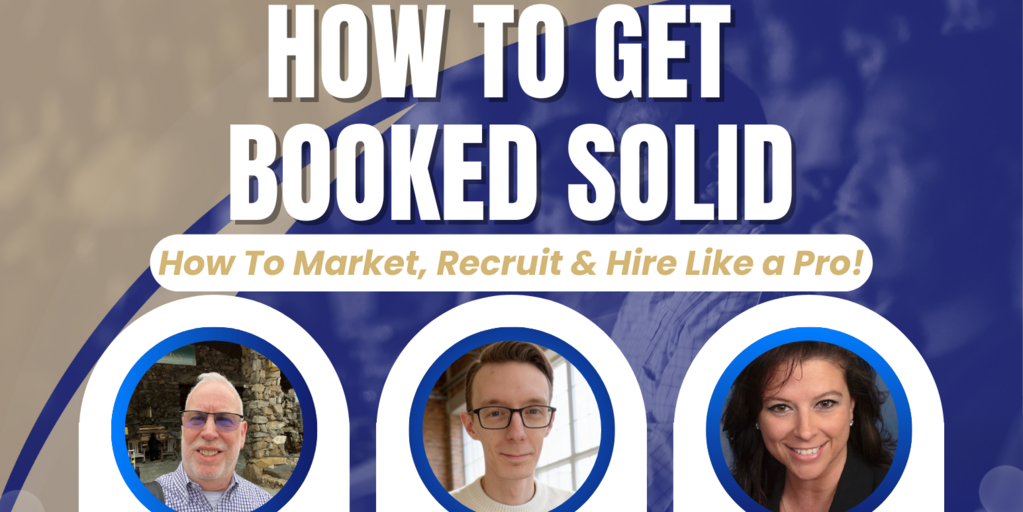 Hospitality Professional Workshop - How to Get Booked Solid Banner