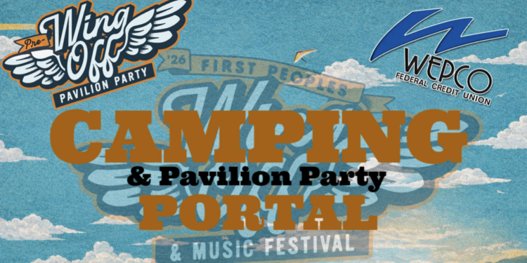 2026 Wing-Off Camping & Pavilion Party Sponsored by WEPCO FCU