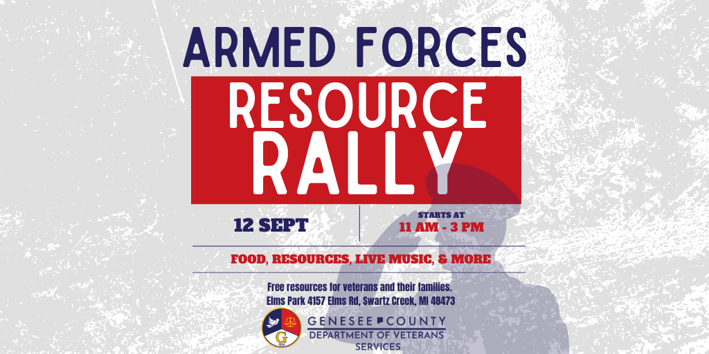 Armed Forces Resource Rally  Banner
