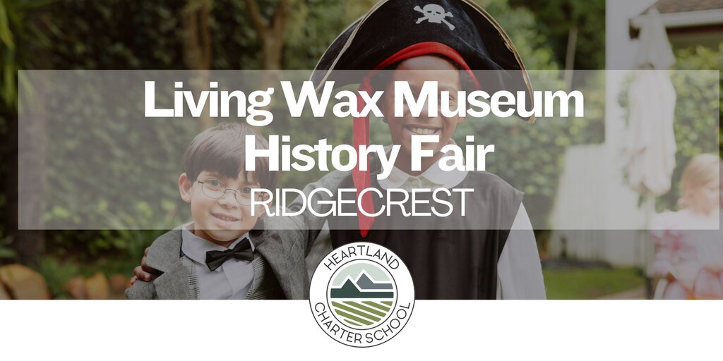 Living Wax Museum History Fair- Heartland Charter School Banner