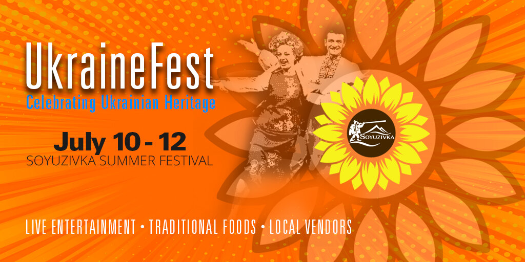 2026 Ukrainian Summer Festival at Soyuzivka Banner