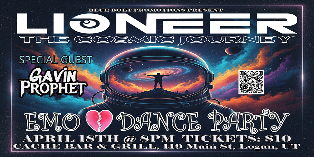Cache Emo Dance Party with Lioneer and Gavin Prophet Banner