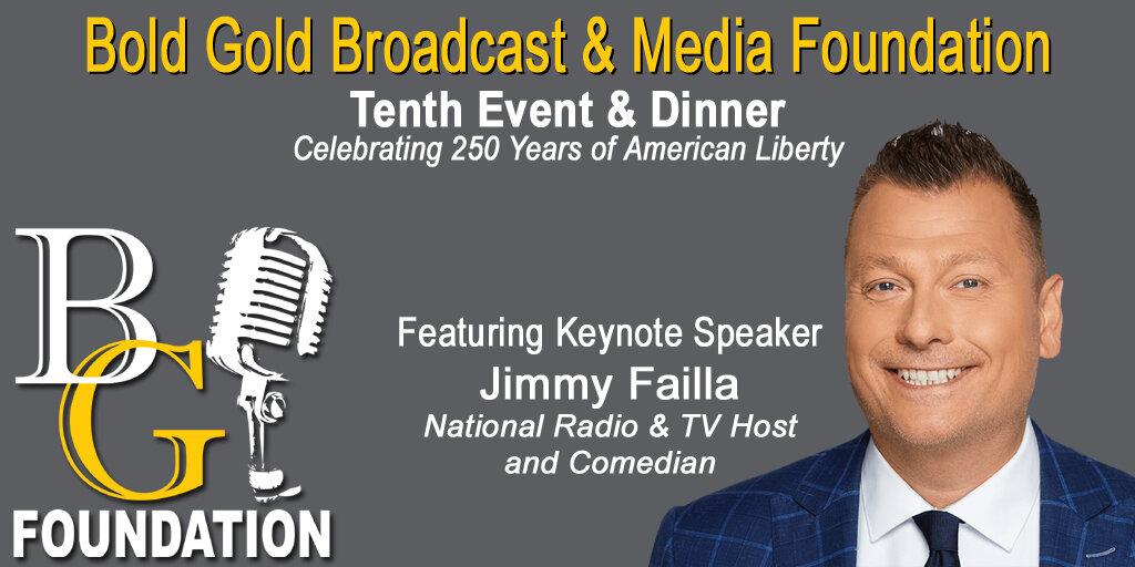 Bold Gold Broadcast And Media Foundation Tenth Event Banner