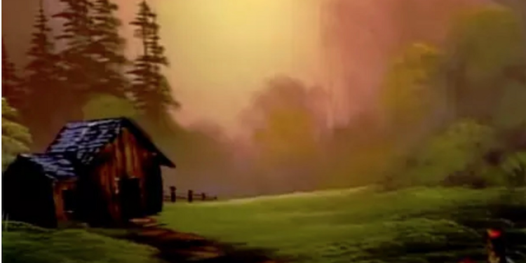 March Joy of Painting: A New Day's Dawn