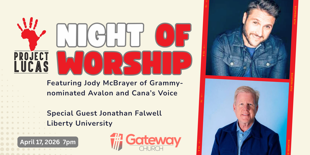 Project Lucas Night of Worship Banner