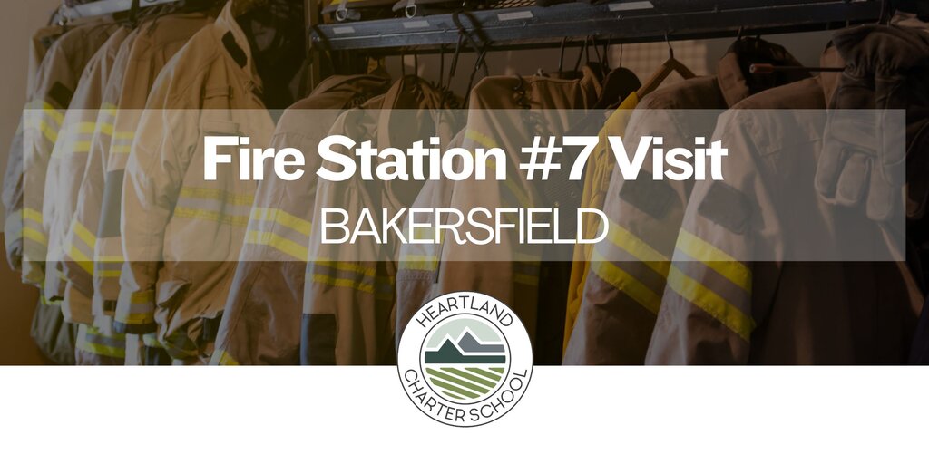 Fire Station #7 Visit- Heartland Charter School Banner