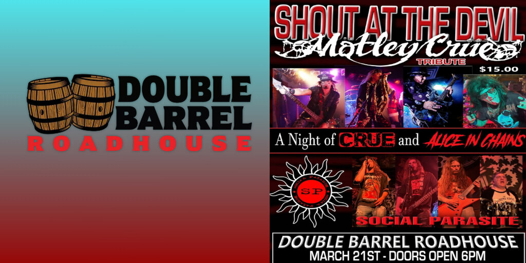 SHOUT AT THE DEVIL  Banner