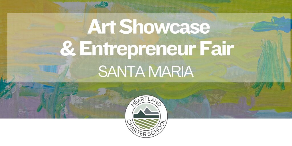 Art Showcase & Entrepreneur Fair- Heartland Charter School Banner