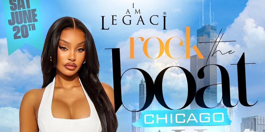 Rock The Boat Chicago The Biggest All White Yacht Party Juneteenth Weekend Banner