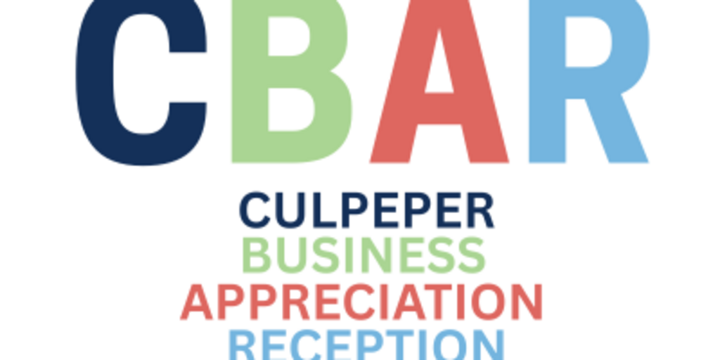 Culpeper Business Appreciation Reception Banner
