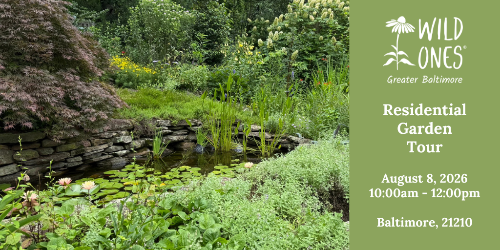 Residential Garden Tour (Baltimore 21210) Banner