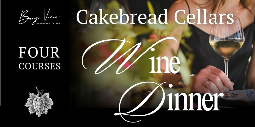 Cakebread 4-Course Wine Dinner Banner