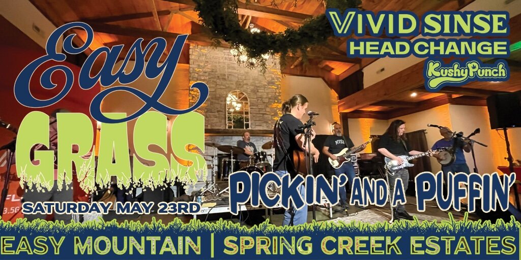 Easy Grass 2026: Pickin' and a Puffin'  Banner