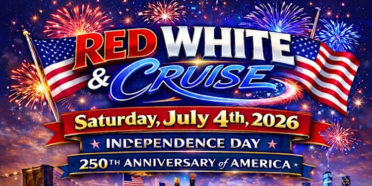 NYC 4th of July Fireworks Boat Ride 2026 | Red White & Cruise | America 250