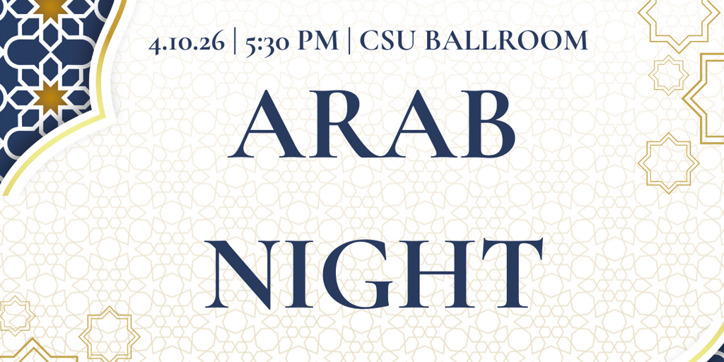ARAB NIGHT 2026 Banner