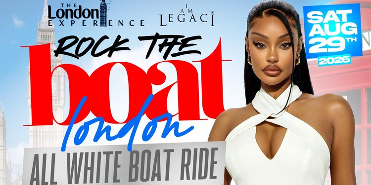 ROCK THE BOAT LONDON ALL WHITE BOAT RIDE PARTY | NOTTING HILL CARNIVAL 2026