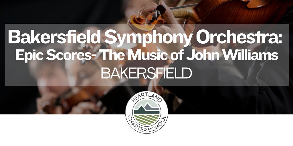 Bakersfield Symphony Orchestra- Heartland Charter School Banner