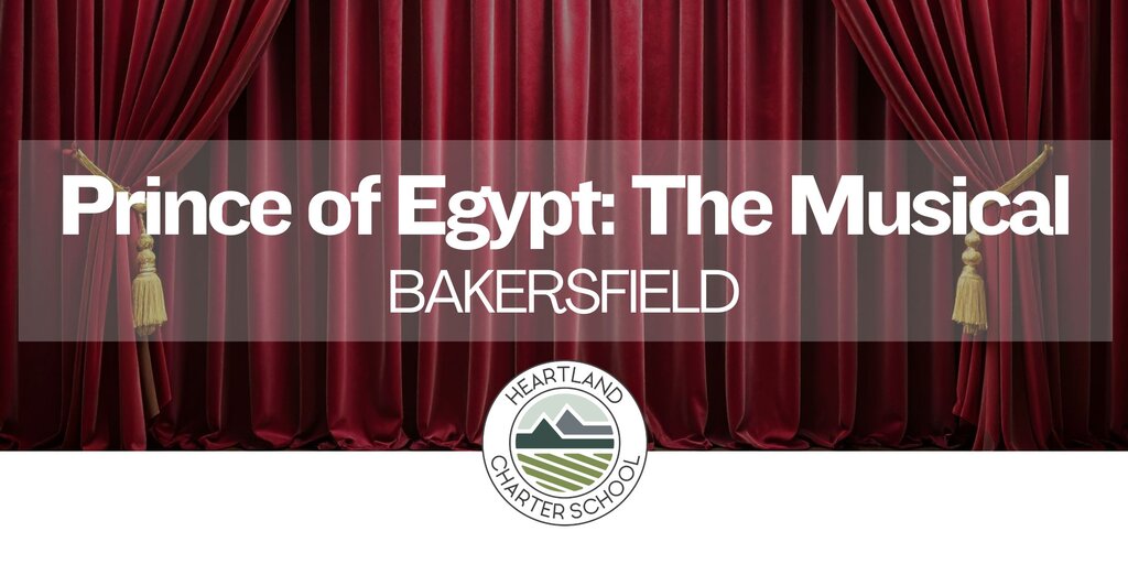 Prince of Egypt: The Musical- Heartland Charter School Banner