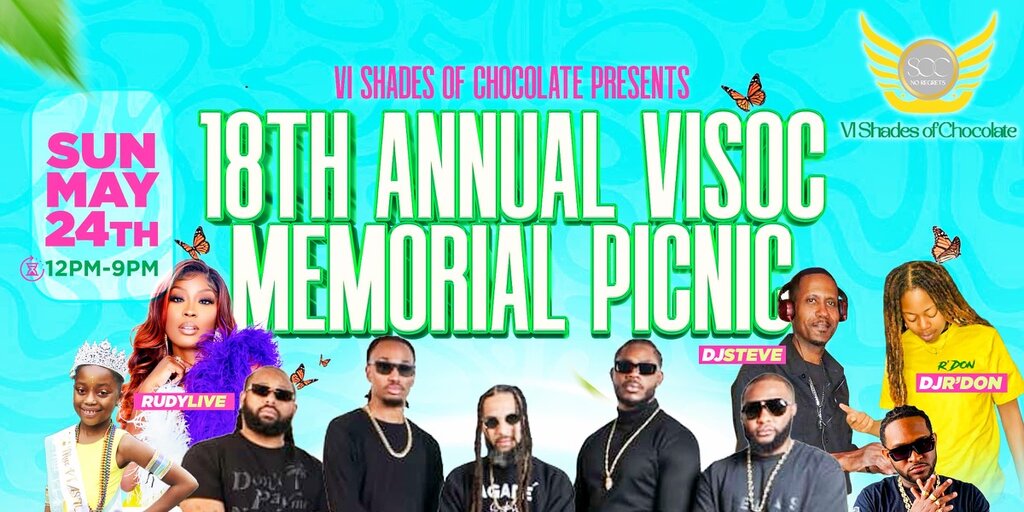 VI Shades of Chocolate Memorial Picnic - 2026 Banner