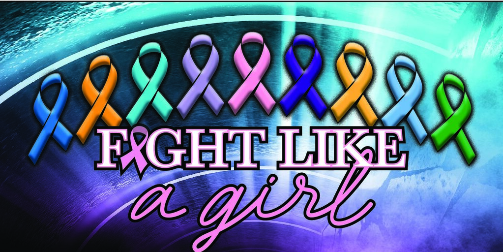 14th Annual Fight Like a Girl Fundraiser Banner
