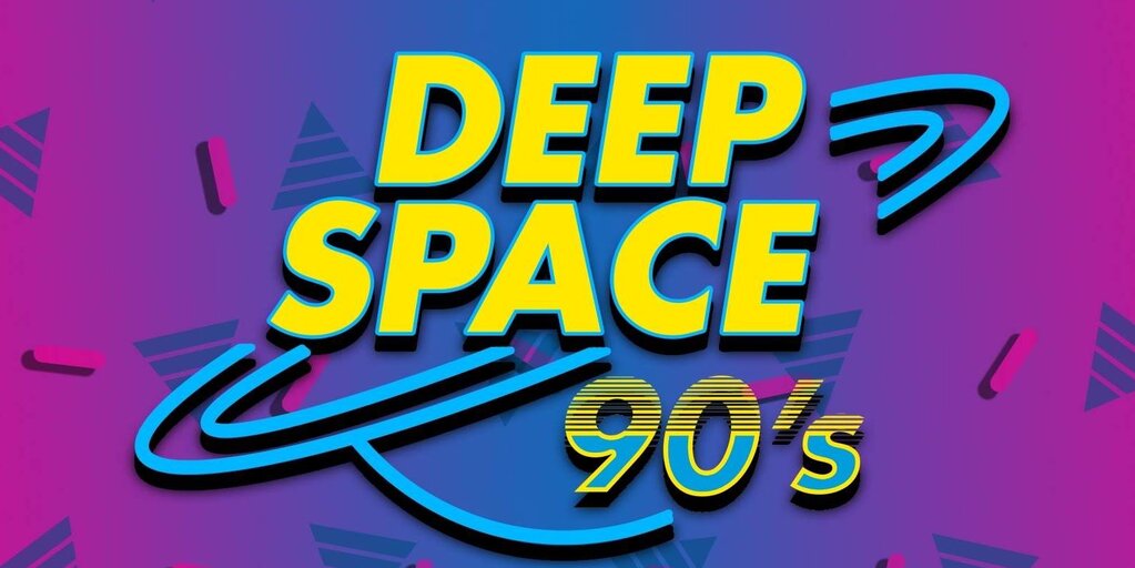 DEEP SPACE 90s  Banner