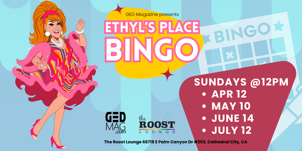 Ethyl's Place Bingo 4/12/26 Banner