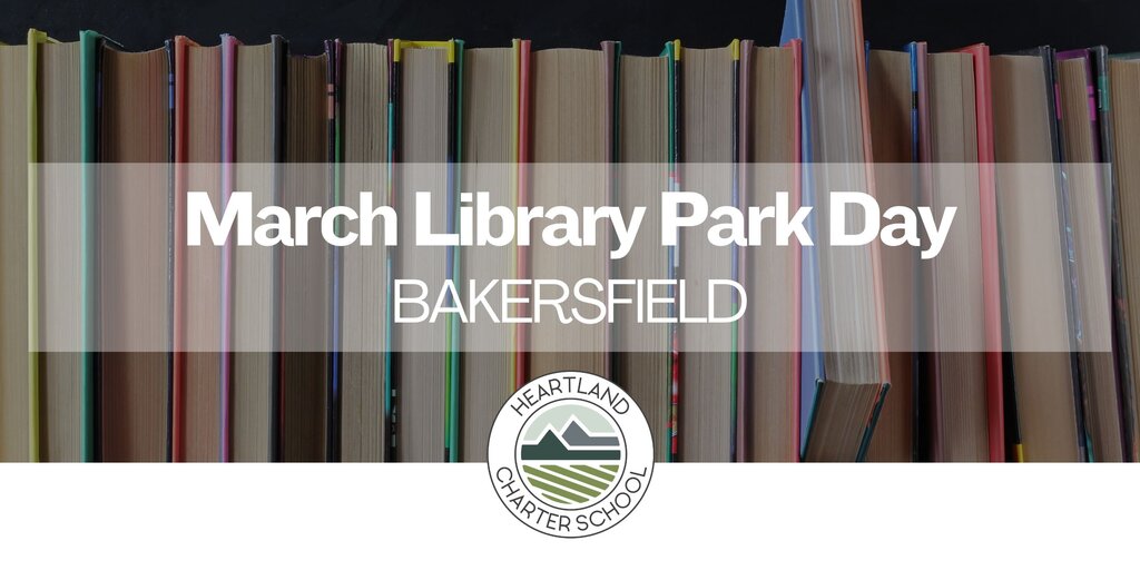 March Library Park Day- Heartland Charter School Banner