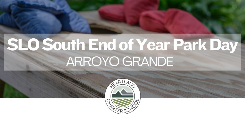 SLO South End of Year Park Day- Heartland Charter School Banner
