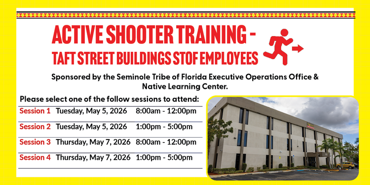 Active Shooter Training – Taft Street Buildings STOF Employees