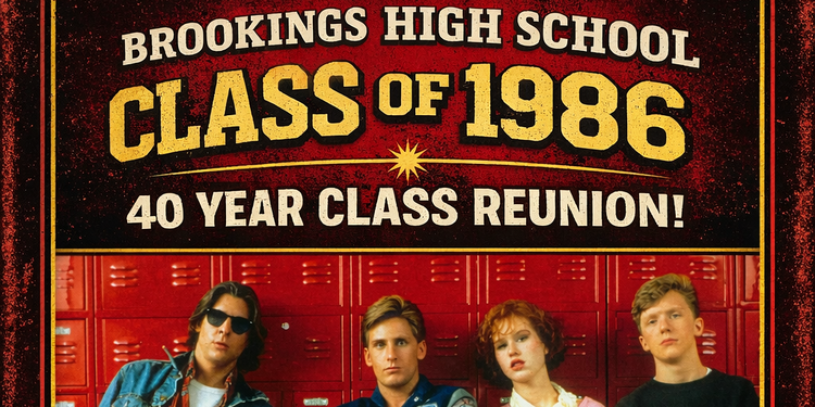 Brookings High School Class of 1986 - 40th Class Reunion 